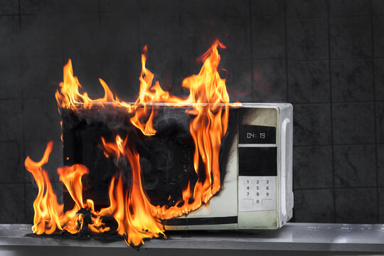 What Can Cause a Microwave to Catch Fire